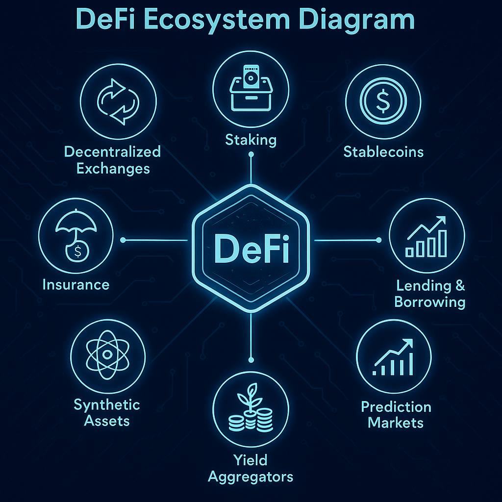 DeFi Ecosystem Diagram