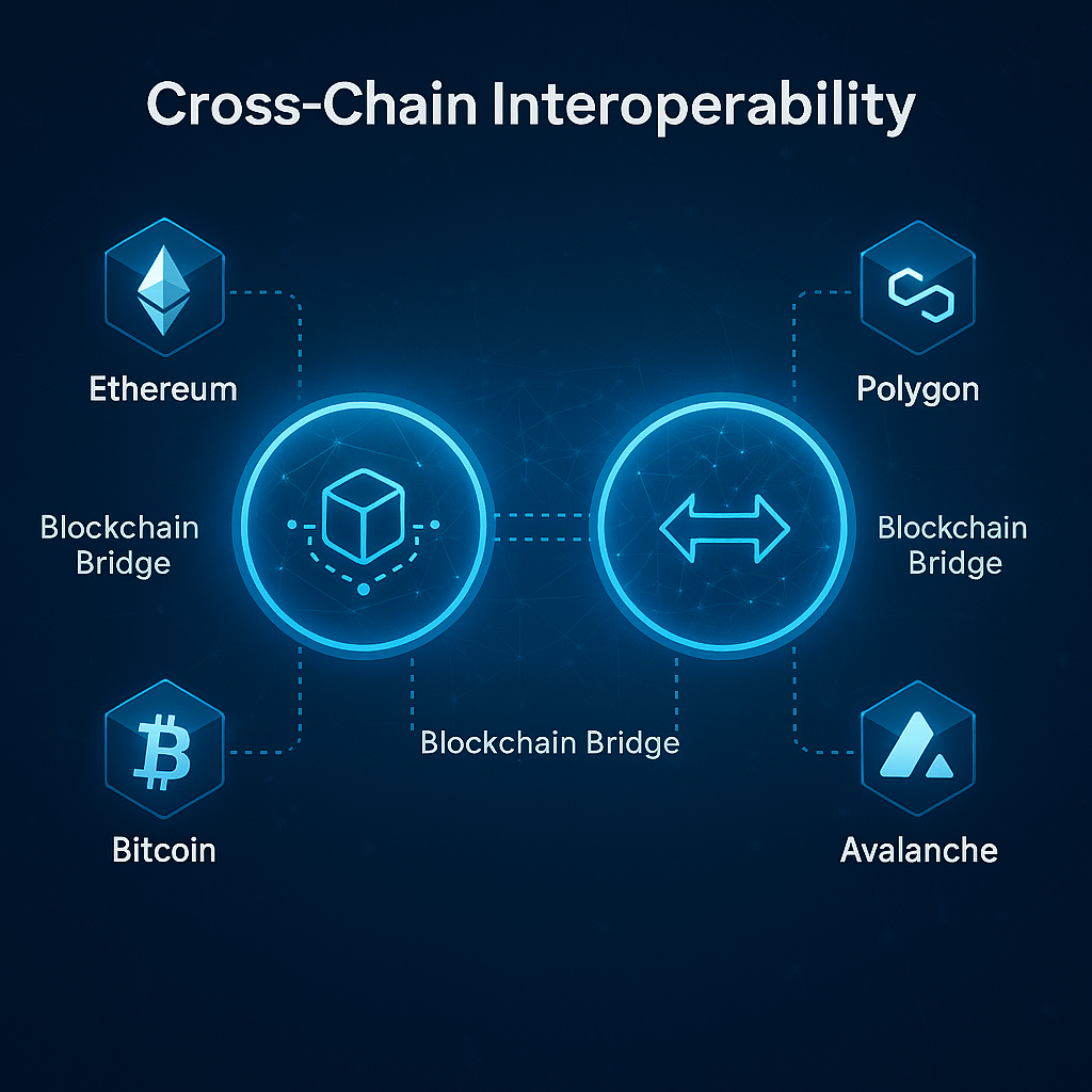 Cross-chain interoperability diagram
